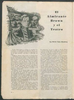El Almirante Brown y el Teatro