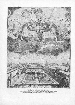 Abb. 14. Der Lustgarten in Berlin 1672