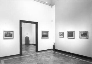 Carl Gustav Carus. Natur und Idee, eine Ausstellung der Staatlichen Kunstsammlungen Dresden und der Staatlichen Museen zu Berlin ; 26. Juni bis 20. September 2009 ; die Ausstellung des Kupferstich-Kabinetts und der Galerie Neue Meister der Staatlichen Kunstsammlungen Dresden findet an zwei Orten statt: Gemäldegalerie Alte Meister ..., Residenzschloss Dresden... Raumaufnahme in der Abteilung Zeitgenossen