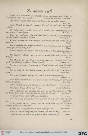 Zu diesem Heft