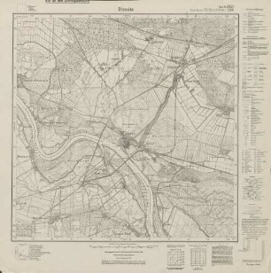 2833 (alte Nr.: 1386) Dömitz, Meßtischblatt (4cm - Karte)
