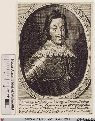 Bildnis Ferdinand III., römisch-deutscher Kaiser (reg. 1637-57)