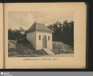 Hochbehälter Lauchhammer. Nordwest-Ansicht. Bezirk II