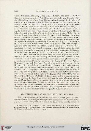 VI: Personal ornaments and implements