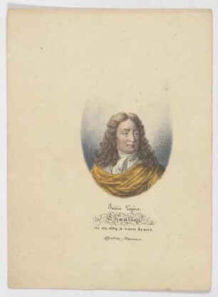 Bildnis des Guillaume Amfry de Chaulieu