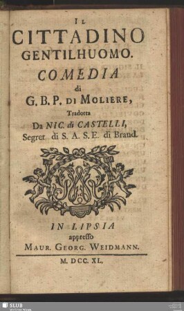 Il Cittadino Gentilhuomo
