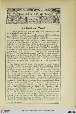 18: Die Kunst dem Volke?