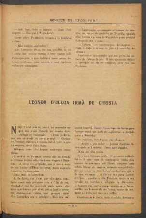 Leonor d'Ullôa irmã de Christa