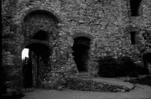 Staufen: Staufener Burg; Eingangstor Innenseite