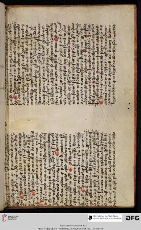 aus aiener Hs. des 14. Jh.s.: Statuten des Kartäuserordens