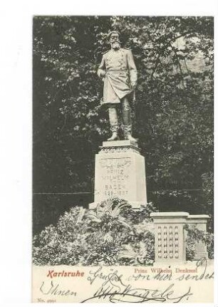 Prinz-Wilhelm-Denkmal in Karlsruhe