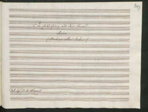 No. 12 [KV: No. 11]. Aria: Martern aller Arten