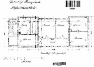 Königsbach (Baden): Empfangsgebäude Obergeschoß