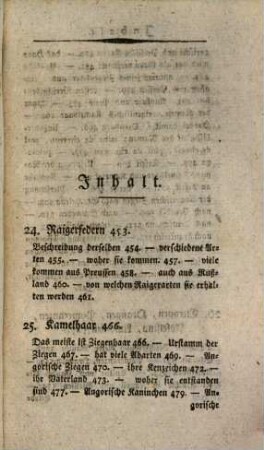 Vorbereitung zur Waarenkunde, oder zur Kentniß der vornehmsten ausländischen Waaren, [1],4