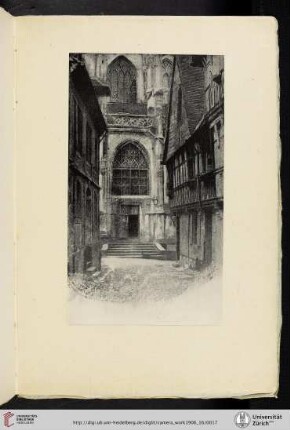 [Robert Demachy, IV. Street in Lisieux, halftone reproduction]