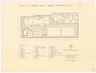 Krankenhaus, Westrhauderfehn: Pflanzplan Details 1:200