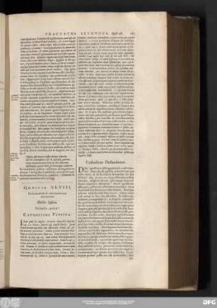 Quaestio XLVIII. De invocatione & cultu Sanctorum mortuorum.