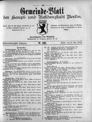 1906,19: No. 19, 13. Mai 1906