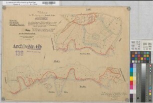 Esbeck (Lippstadt), Zusammenlegung Esbeck, Urkarte (2) Lipperode