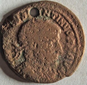 Römische Münze, Nominal Follis, Prägeherr Constantinus I., Prägeort nicht bestimmbar, Original