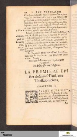 1. Thessalonicher