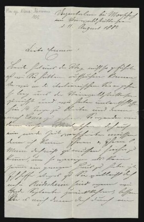 Brief an Emma Brandes : 11.08.1882