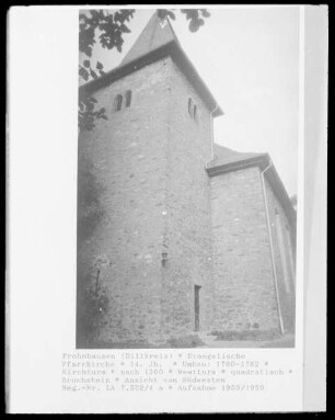 Evangelische Pfarrkirche — Kirchturm Kirchturm