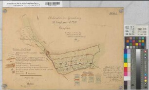 Düdinghausen (Medebach), Separation Düdinghausen, Melioration Lageplan