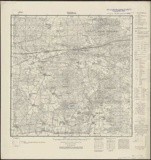 Meßtischblatt 2931 : Gülden, 1939 : Gülden. - Hrsg. 1881, einz. Nachtr. 1939. - 1:25000. - [Berlin]: Reichsamt für Landesaufnahme, 1939. - 1 Kt.