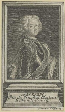 Bildnis des Frederic de Prusse