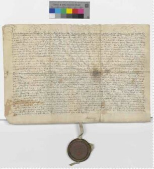Lehnbrief Herzog August zu Braunschweig und Lüneburg für Franz Joachim von Spörcken, weiland Ulrichs Sohn, sowie für seinen Vetter Franz Joachim von Spörcken, Sohn des verstorbenen Franz, sodann eventualiter für deren Vetter Wilhelm und Jobst Ernst von Spörcken.