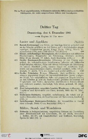 Bilder-, Stand- und Wanduhren (Nr. 425-435)