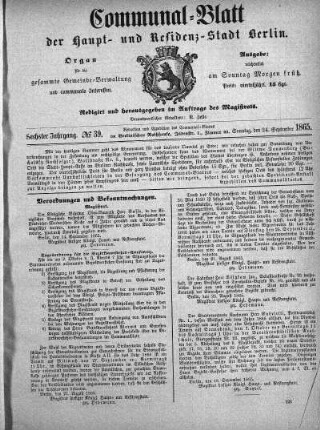 1865,39: No. 36, 24. September 1865