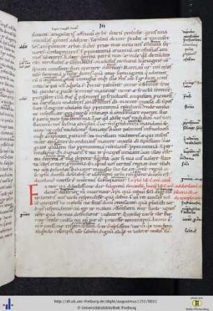 [15r - 23v] Augustinus: Liber de praesentia dei.