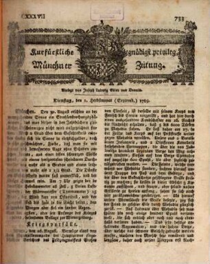Kurfürstlich gnädigst privilegirte Münchner-Zeitung. 1789, 9 - 12