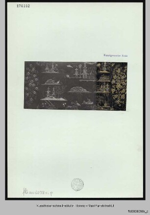 Klapptisch mit Chinoiserie