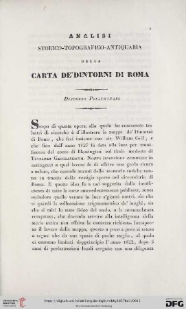 Discorso Preliminare