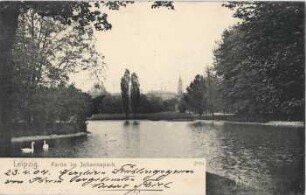 Leipzig: Partie im Johannapark