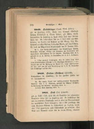 2849. Oelschläger (Joach. Mart. Heinr.)