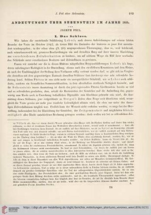 1: Andeutungen über Sebenstein im Jahre 1855