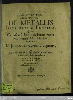 De metallis