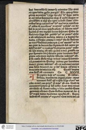 Bernhardus: In capite inquit eius corona stellarum duodecim, dignum plane caput coronari stellis...