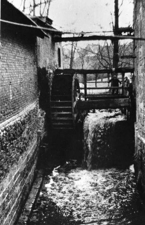 Riesa. Röhrbornmühle (Repro nach Hubertus Boden, Klipphausen)