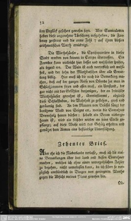 Zehenter Brief