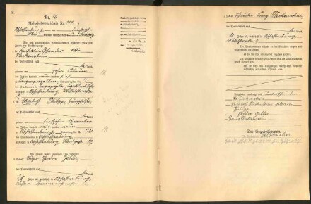 Standesamtsbuch der Stadt Aschaffenburg: Eheschließungen 252/1930 - 130/1931