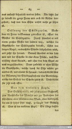 Von dem verlornen Kopfe