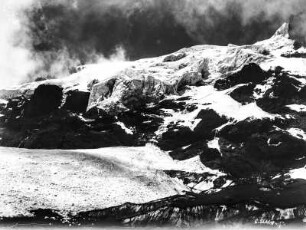 Richter-Gletscher am Kilimandscharo : Die Gletscherbrüche des Richter-Gletschers am Kilimandscharo
