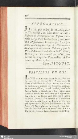 Privilege du roi