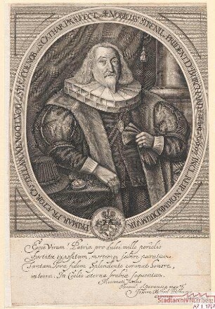Burckhard (IV.) Löffelholz, Vorderer Duumvir, Pfleger der Veste, des Spitals zum Heiligen Geist und von St. Katharina