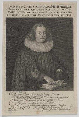 Bildnis des Ioannes Christophorus Arnschwanger